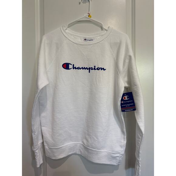 MSRP $49 NWT Champion Wonen’s Crew Neck Sweatshirt Size M | SAME DAY SHIP - Picture 2 of 4